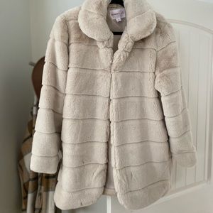 Jillian Harris x Joe Fresh Faux Fur Harris Jacket